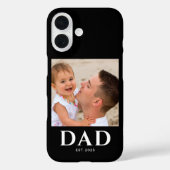 Schwarzer Vater etablierte Foto Case-Mate iPhone Hülle (Rückseite)