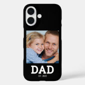 Schwarzer Vater etablierte Foto Case-Mate iPhone Hülle (Rückseite)