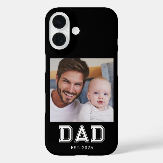 Schwarzer Vater etablierte kühne Foto Case-Mate iPhone Hülle (Rückseite)