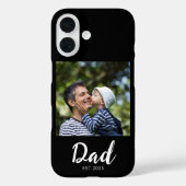Schwarzer Vater etablierte Skript Foto Case-Mate  iPhone Hülle (Rückseite)