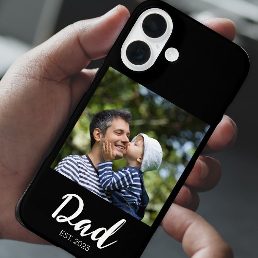 Schwarzer Vater etablierte Skript Foto Case-Mate  iPhone Hülle