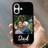 Schwarzer Vater etablierte Skript Foto Case-Mate  iPhone Hülle
