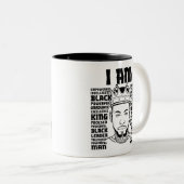 Schwarzer Vater Melanin Christlich Man Faithful Gl Zweifarbige Tasse (VorderseiteRechts)