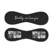 Schwarzer Vater mit Kindern und Vater 6 Foto Baseball (Paneele)