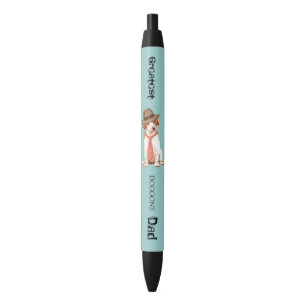 Schwarzer Vater-Pen Kugelschreiber