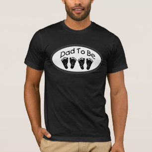 Schwarzer Vater zum zu sein T-Shirt