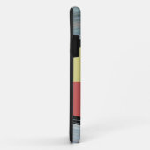 Schwarzer Vinylaufzeichnungs-Effekt auf iPhone 5 Case-Mate iPhone Hülle (Hinten/Rechts)