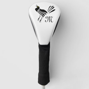 Schwarzer Vogel Golf Headcover