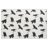 Schwarzer Vogel oder Zwerg, vielleicht Raw Stoff (Fat Quarter (45,7 x 55,9 cm))