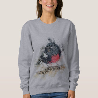 Schwarzer Vogel Sweatshirt