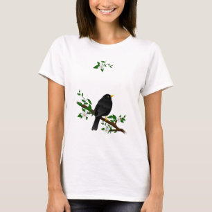 Schwarzer Vogel T-Shirt