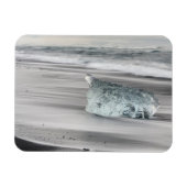 Schwarzer Vulkanstrand | Vatnajokull-Nationalpark Magnet (Horizontal)