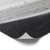 Schwarzer Vulkanstrand | Vatnajokull-Nationalpark Poster (Ecke)