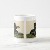 Schwarzer Vulture von Audubons Vögeln in Amerika Kaffeetasse (Mittel)