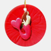 schwarzer Wal kundengebundenes Thunder_Cove Keramikornament (Hinten)