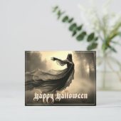 Schwarzer weiblicher Geist in der Hölle - Hallowee (Stehend Vorderseite)