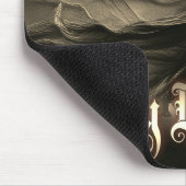 Schwarzer weiblicher Geist in der Hölle - Hallowee Mousepad (Ecke)