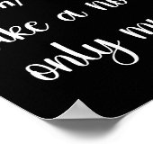 Schwarzer Weiblicher Rechtsanwalt Definition Funny Poster (Ecke)