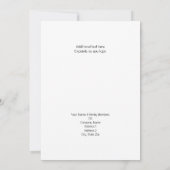 Schwarzer Weihnachtsmann im Schlitten, Geschenke F (Rückseite)