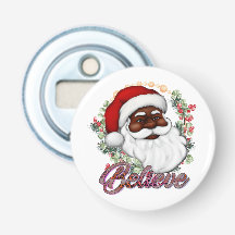 Schwarzer Weihnachtsmann Melanin Man Weihnachtsjub