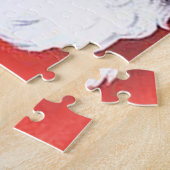 Schwarzer Weihnachtsmann Puzzle (Seite)