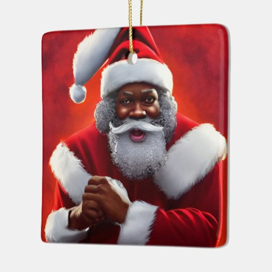 Schwarzer Weihnachtsschmuck (Links)