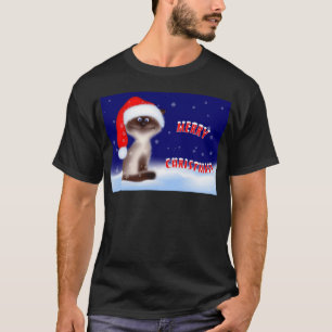 Schwarzer WeihnachtsT - Shirt