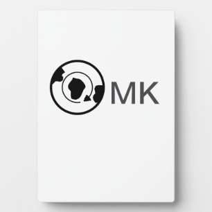 Schwarzer Weltkugel Name Monogramm Reisedetails hi Fotoplatte