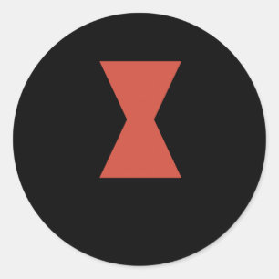 Schwarzer Widow Spider Sticker