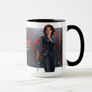 Schwarzer Witwe-Charakter Tasse