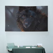 Schwarzer Wolf Banner (Messe)