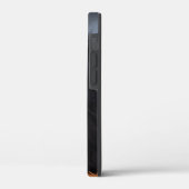 Schwarzer Wolf Case-Mate iPhone Hülle (Rückseite / Links)