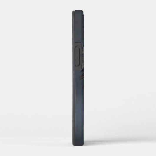 Schwarzer Wolf Case-Mate iPhone Hülle (Rückseite / Rechts)