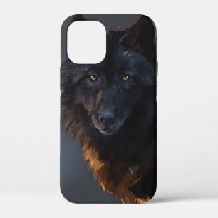 Schwarzer Wolf Case-Mate iPhone Hülle