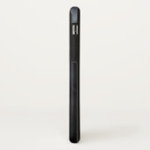 Schwarzer Wolf Case-Mate iPhone Hülle (Hinten/Links)