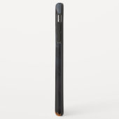 Schwarzer Wolf Case-Mate iPhone Hülle (Hinten/Links)