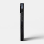 Schwarzer Wolf Case-Mate iPhone Hülle (Rückseite / Links)