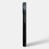Schwarzer Wolf Case-Mate iPhone Hülle (Rückseite / Links)