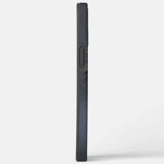 Schwarzer Wolf Case-Mate iPhone Hülle (Rückseite / Rechts)