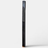 Schwarzer Wolf Case-Mate iPhone Hülle (Rückseite / Links)