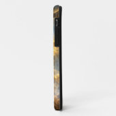 Schwarzer Wolf Case-Mate iPhone Hülle (Hinten/Links)