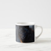 Schwarzer Wolf Espressotasse (Rechts)