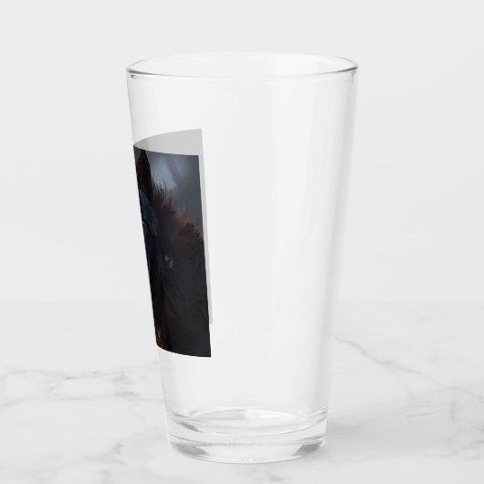 Schwarzer Wolf Glas (Links)