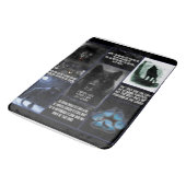 Schwarzer Wolf ich nie verlieren, entweder ich gew Badematte (Schrägansicht)