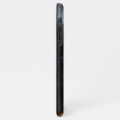 Schwarzer Wolf iPhone Hülle (Linke Seite)