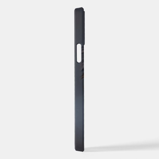 Schwarzer Wolf iPhone Hülle (Rechte Seite)