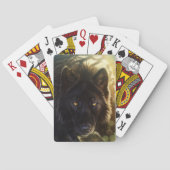 Schwarzer Wolf Spielkarten (Rückseite)