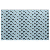 Schwarzer Wolf Stoff (Yard (91,4 cm))