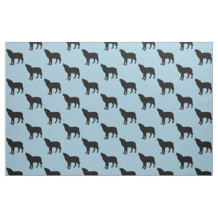 Schwarzer Wolf Stoff