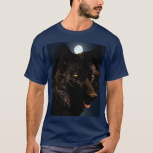 SCHWARZER WOLF T-Shirt